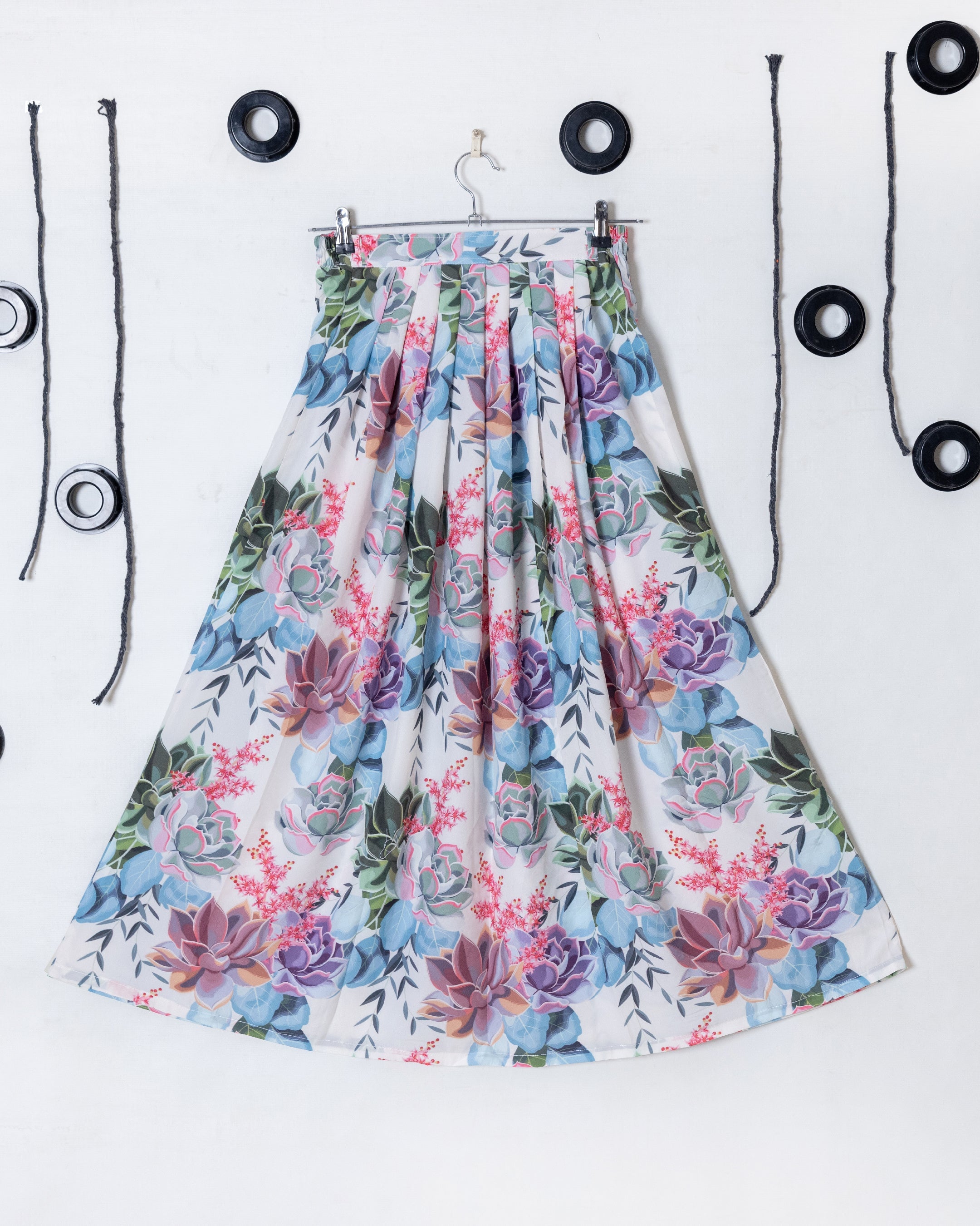 Qasim Yaqoob SK-64 Silk Skirt Pakistan