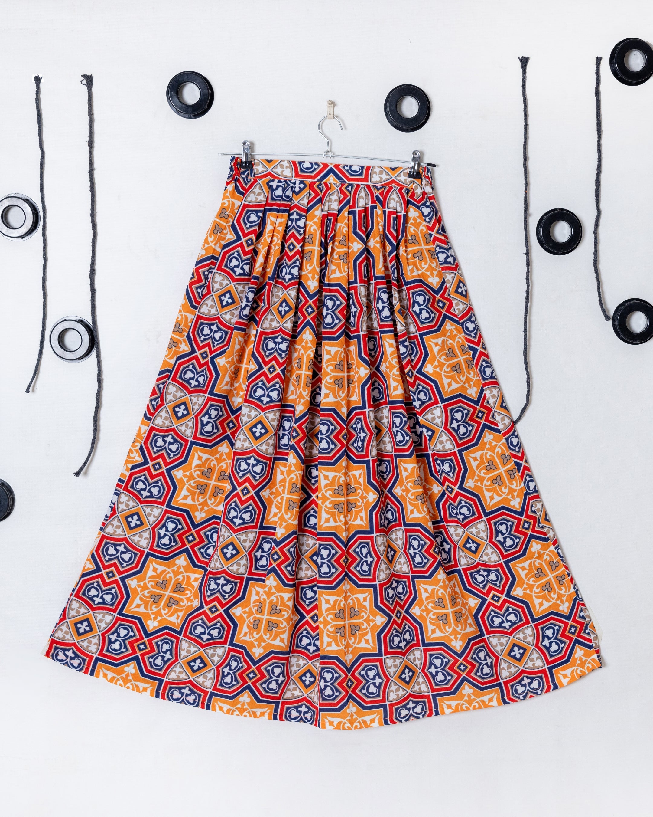 Qasim Yaqoob SK-65 Designer Silk Skirt Pakistan