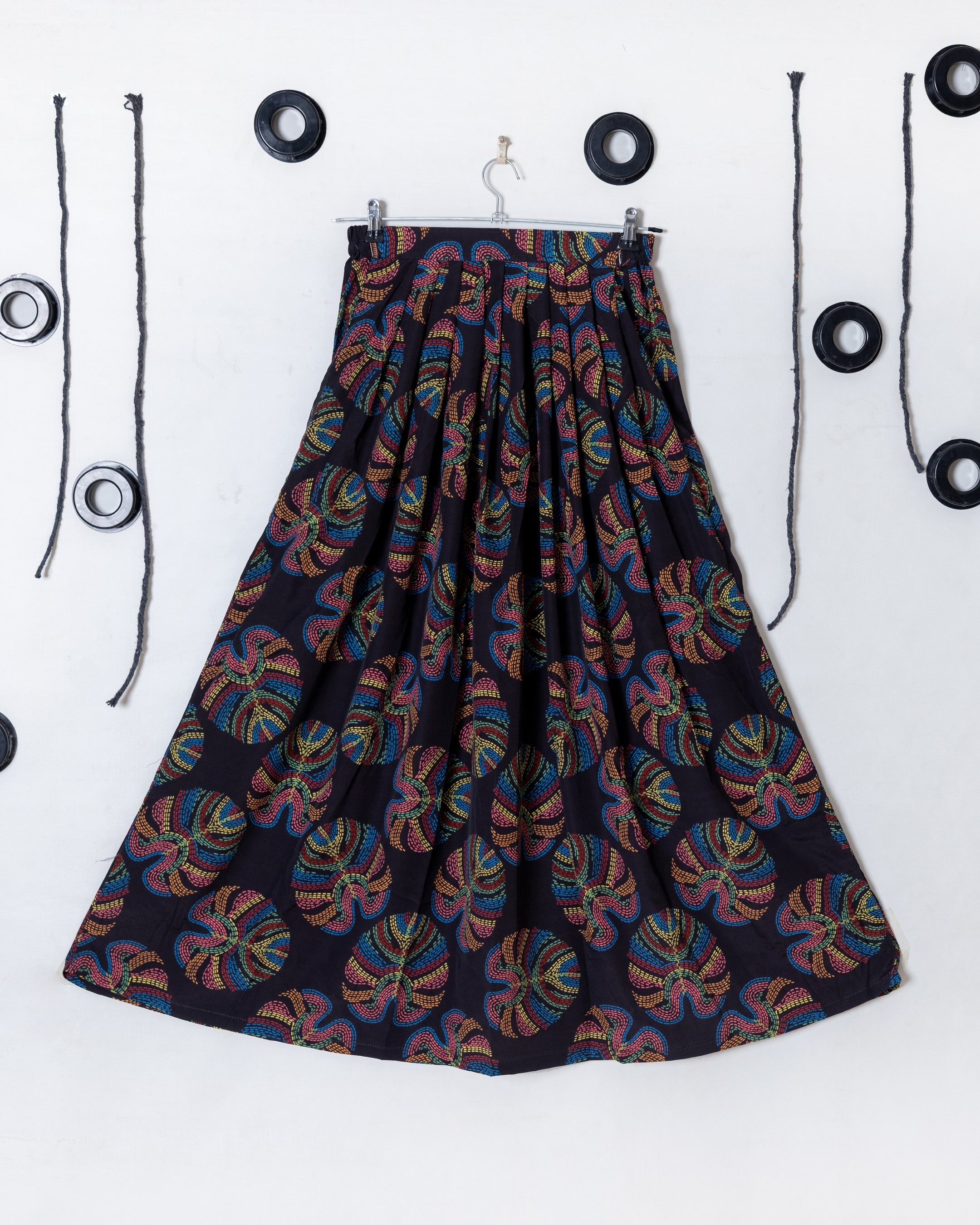 Qasim Yaqoob SK-68 Designer Silk Skirt Pakistan