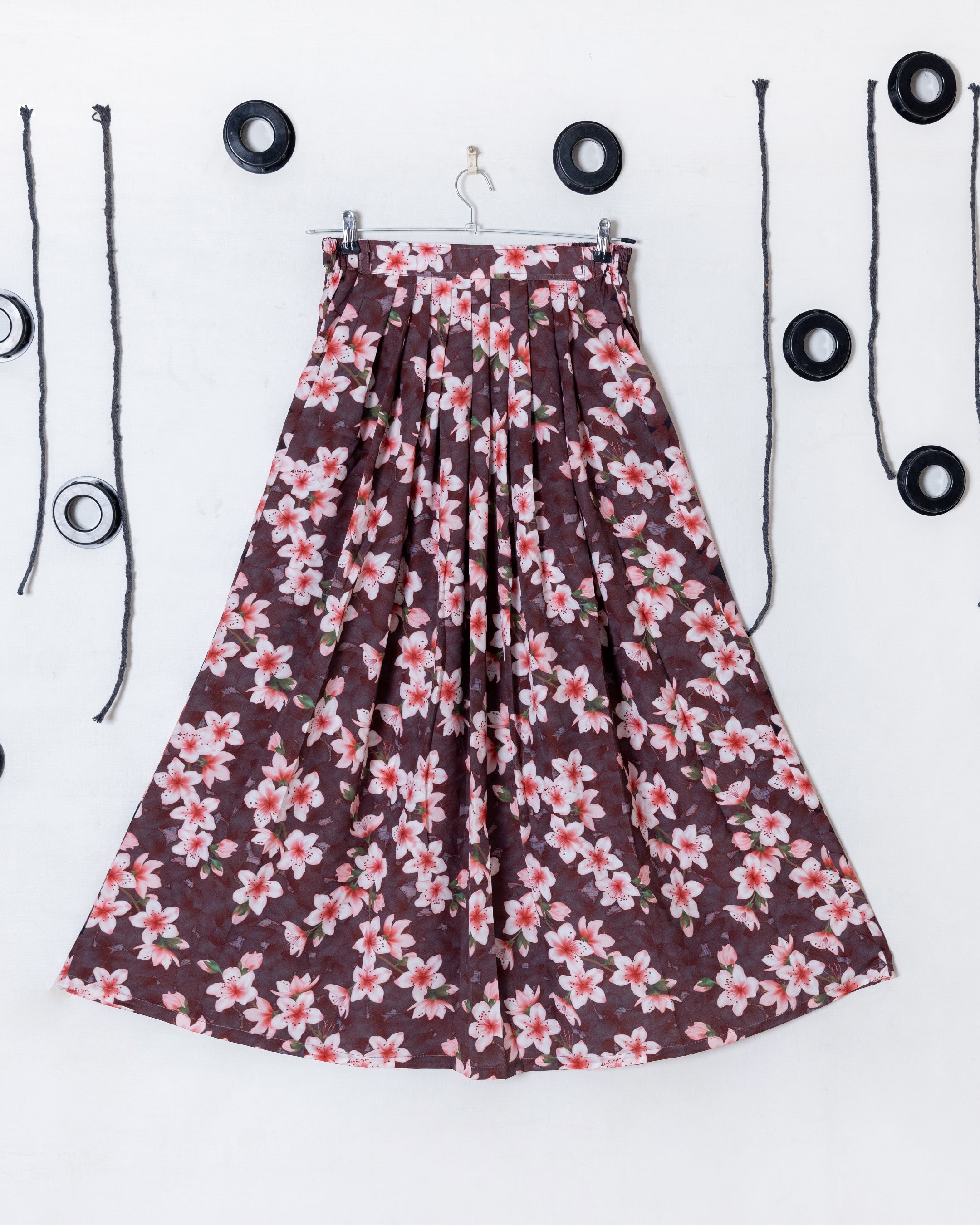 Qasim Yaqoob SK-74 Designer Silk Skirt Pakistan