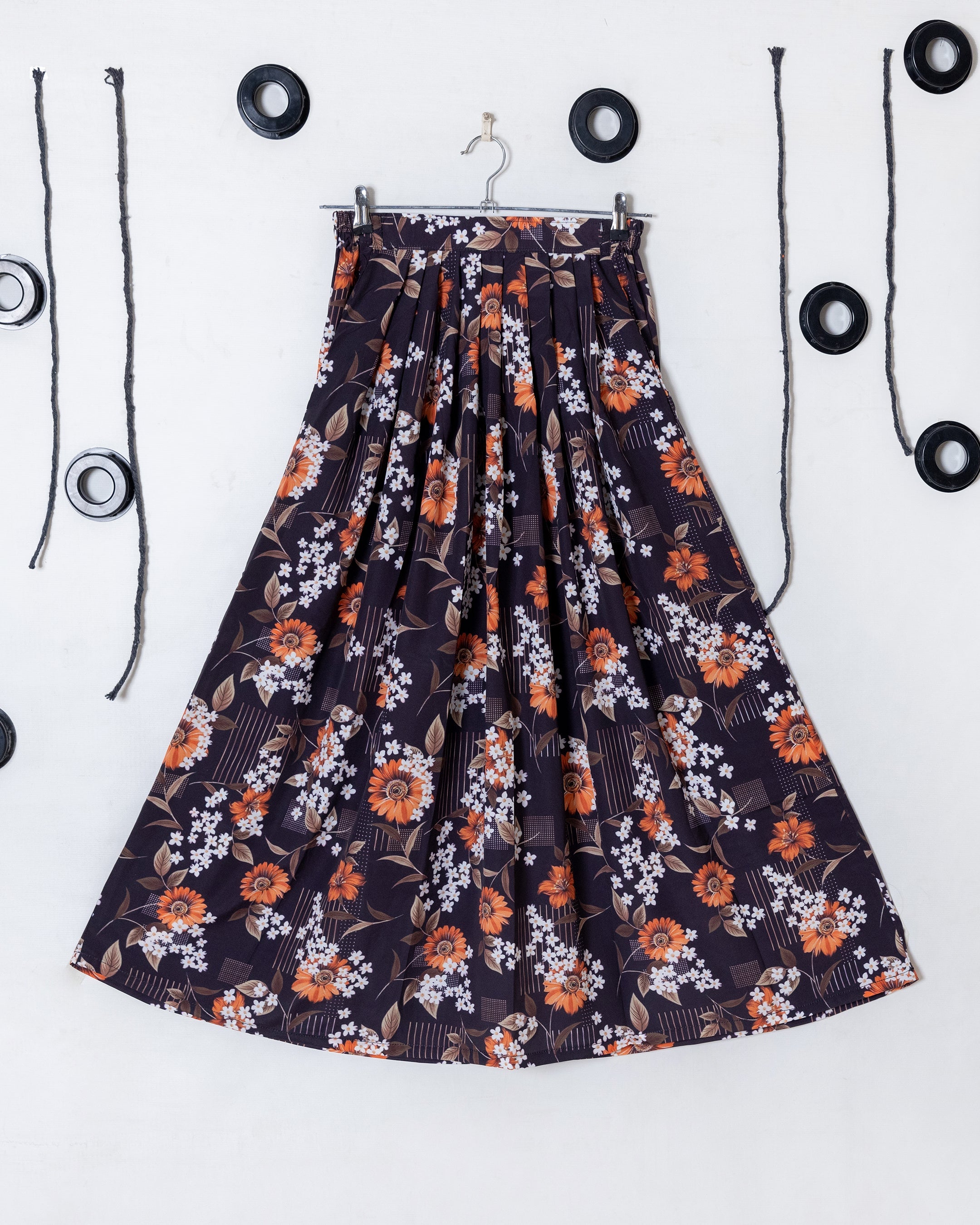 Qasim Yaqoob SK-76 Designer Silk Skirt Pakistan