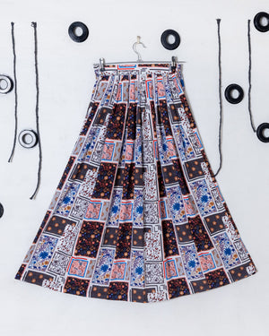 Qasim Yaqoob SK-80 Designer Silk Skirt Pakistan