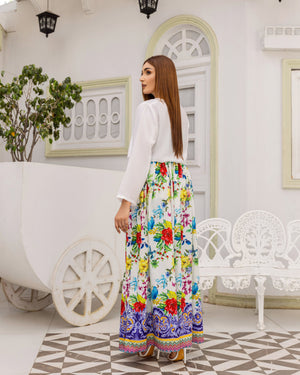 Qasim Yaqoob SAIGE HQY-410 Grip Silk Skirt Pakistan