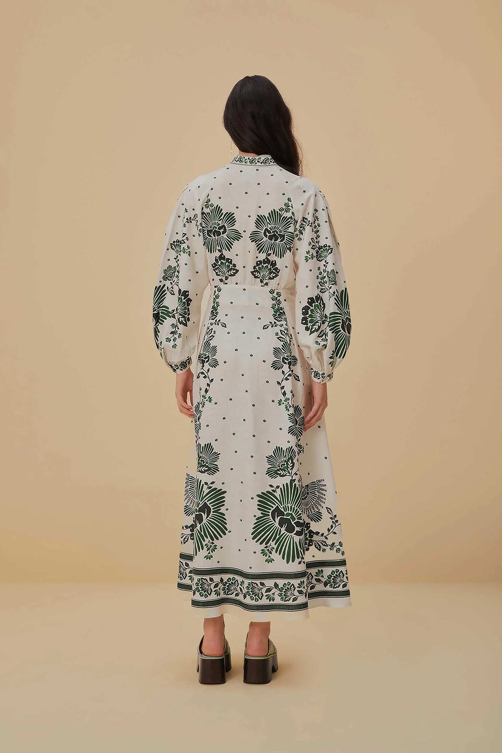 Graceful Floral Silk Maxi – Elegant & Modern
