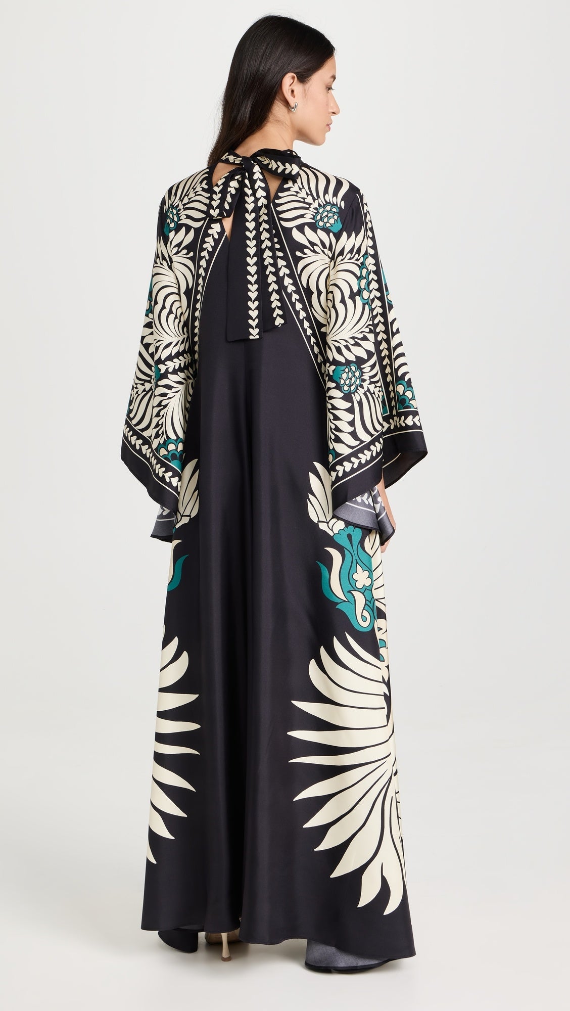 Black & Multi Boho Dress