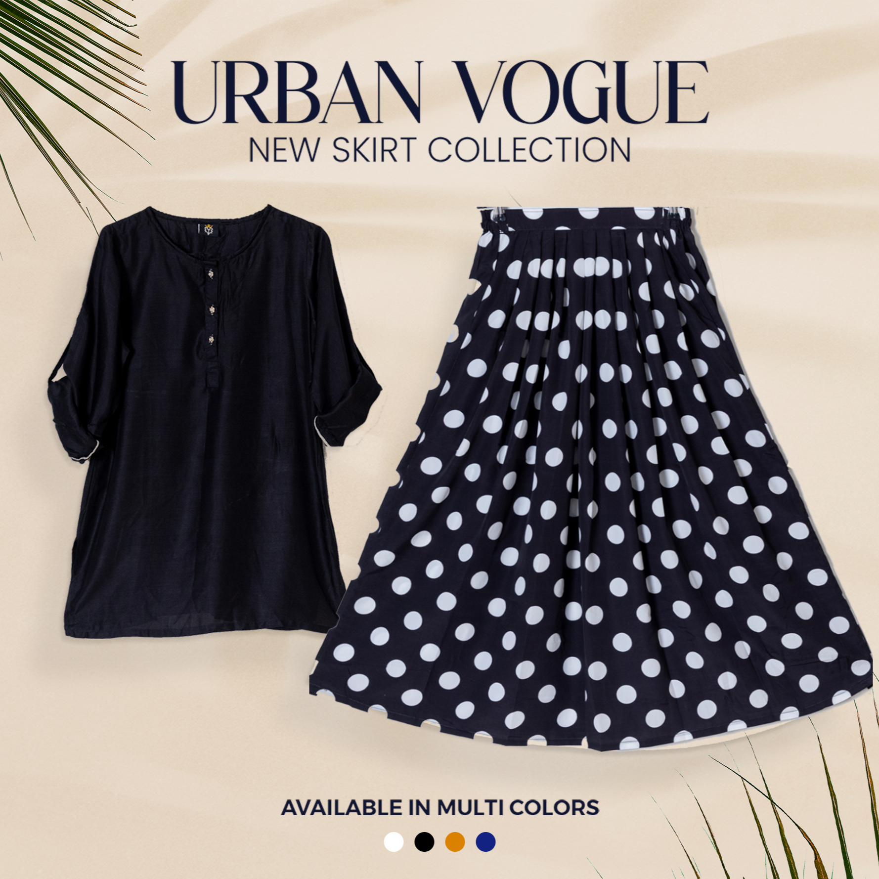 SK-77 Shirt and Skirt Set Qasim Yaqoob Pakistan