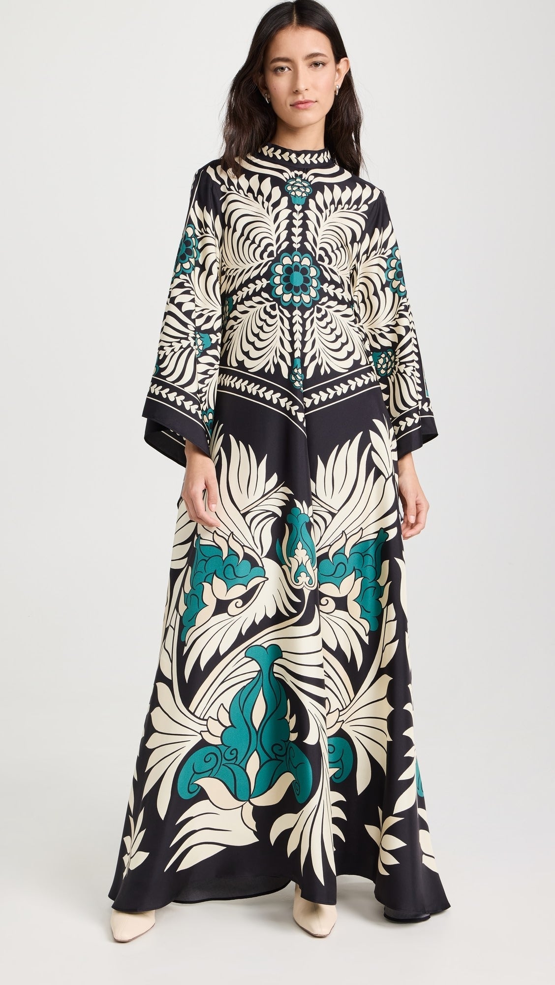 Black & Multi Boho Dress