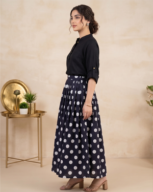 SK-77 Designer Skirt Pakistan by Qasim Yaqoob