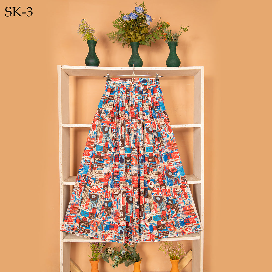 SK-3 NEWSPAPER PRINT