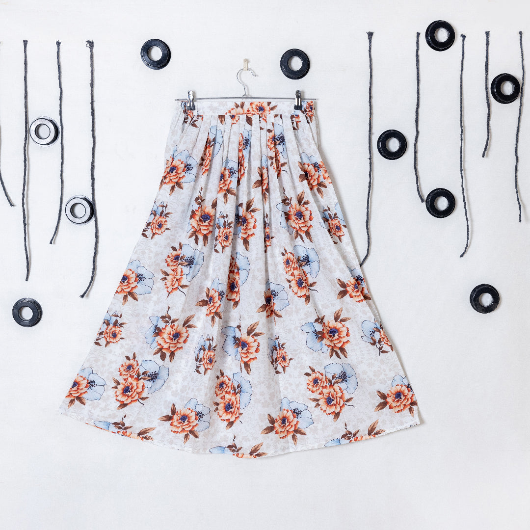 Qasim Yaqoob SK-62 Silk Skirt Pakistan